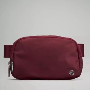 Lululemon Everywhere Belt Bag, BNWT! Red Merlot.